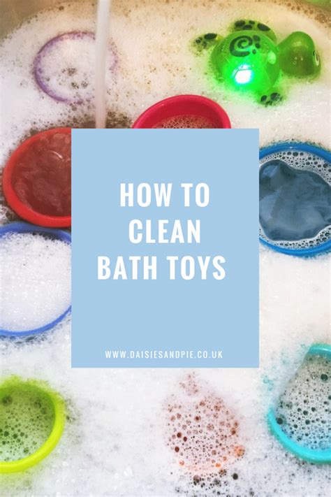 How To Clean Bath Toys The Easy Way Daisies And Pie Cleaning Bath