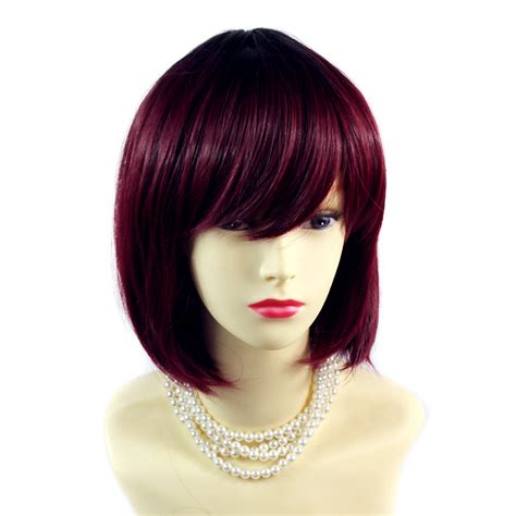 wiwigs ® gorgeous short bob style wigs blonde red black grey dip dye ombre hair ebay