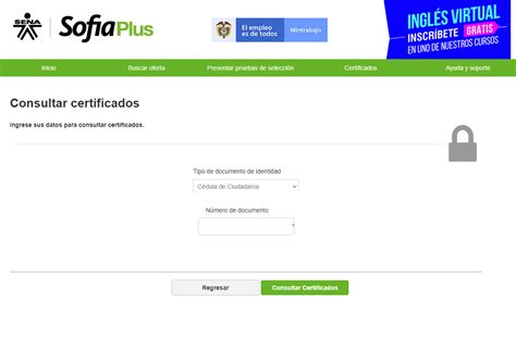 Certificados Sena Sofia Plus Consulta Y Descarga
