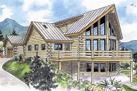 Modern Log With Rustic Appeal 72244da Architectural Designs House