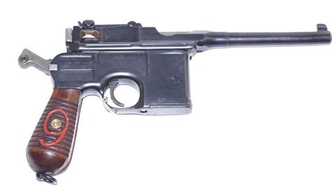 Pistolet Mauser C96 Dit Rote Neun En Calibre 9x19 9mm Para