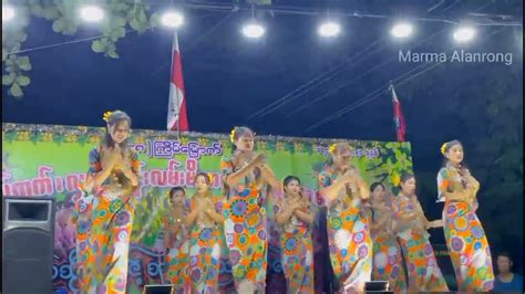 Rakhine Traditional Dance Rakhine Sangrai Song Youtube