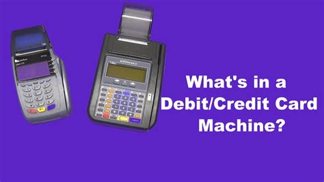 Personal financing, of, insurance and etc). Scrapping Credit/Debit Card Machines - YouTube