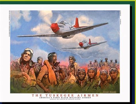 The Tuskegee Airmen Poster Tuskegee Airmen Aviation Art Prints Tuskegee