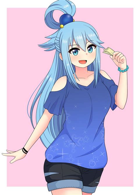 Casual Aqua Konosuba