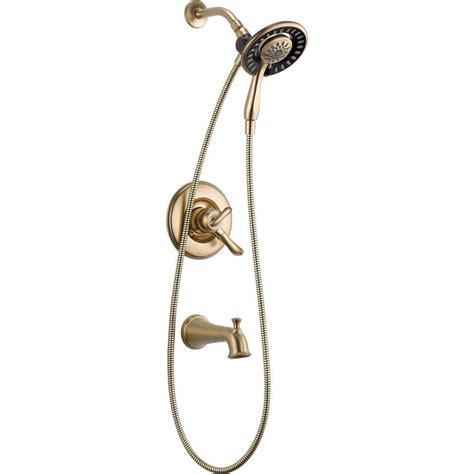 Get free shipping on qualified bathtub & shower faucet combos or buy online pick up in store today in the bath department. Delta Linden In2ition 1-Handle Tub and Shower Faucet Trim ...