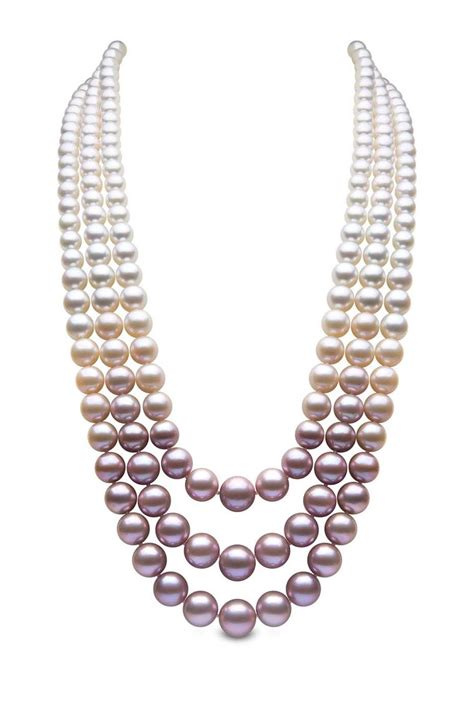 Blossom Rose Gold South Sea Akoya And Freshwater Pearl Necklace Yoko