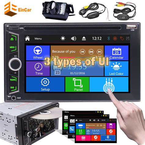 wireless backup camearcar stereo bluetooth double din