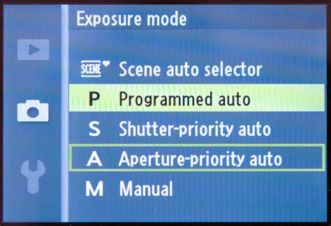 Decide On An Exposure Mode How To Use Your New Digital Camera Page
