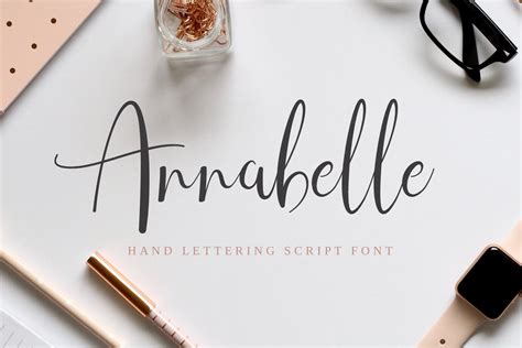 Annabelle - Hand Lettering Script Font — Medialoot
