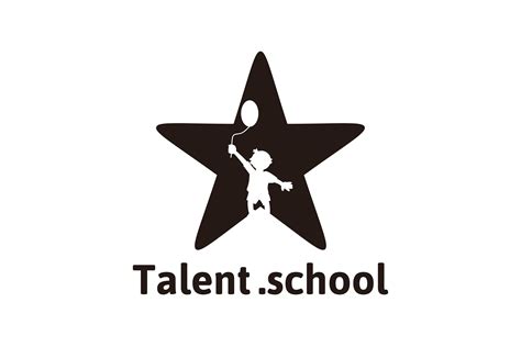 Talent School Logo Illustration Par Wangs · Creative Fabrica