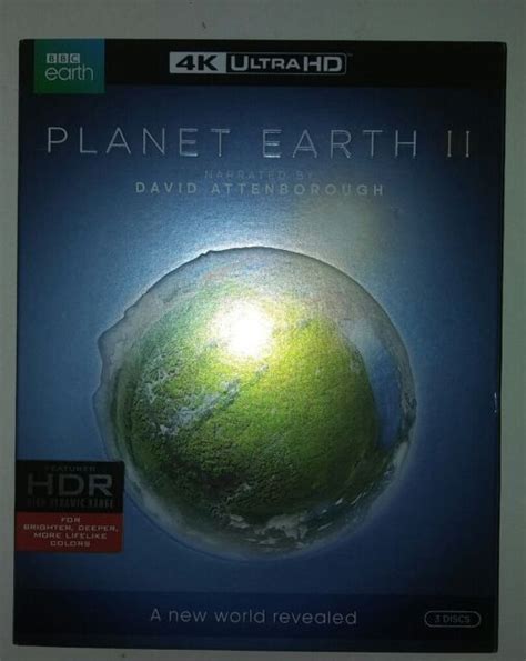 Planet Earth Ii 4k Ultra Hd Blu Ray 2017 3 Disc Set 4k Ultra Hd Blu