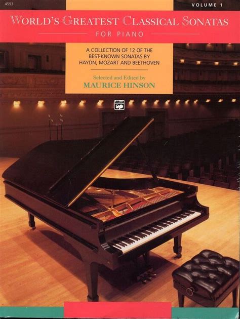 Worlds Greatest Classical Sonatas For Piano A Collection Of 12 Of