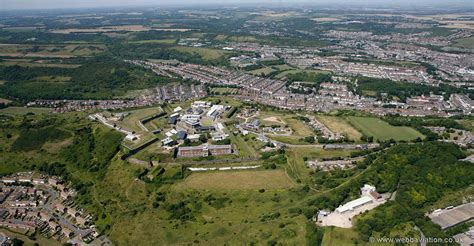 The Citadel Dover Western Heights From The Air Aerial Photographs Of