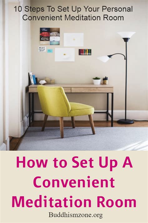 How To Set Up A Convenient Meditation Room A 10 Step Guide