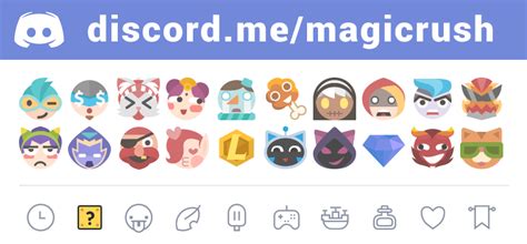 Our Discord Server Now Has 20 New Custom Emojis Rmagicrush