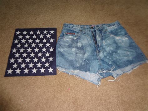 Msstarstyles Diy American Flag Shorts