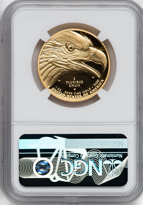 2021 W 100 American Liberty Series High Relief 9999 Fine Ngc Pf70