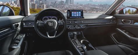 2022 Honda Civic Sedan Interior Dimensions And Features Valley Honda