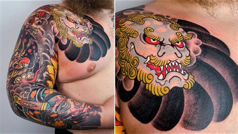 Yakuza Japanese Tattoo 6 Sessions Full Sleeve İrezumi Time Lapse