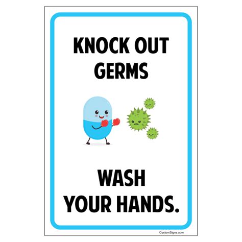 Wash Your Hands Signs Coronavirus Signs Ships Next Day