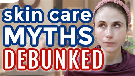 5 Skin Care Myths Debunked Dr Dray Youtube