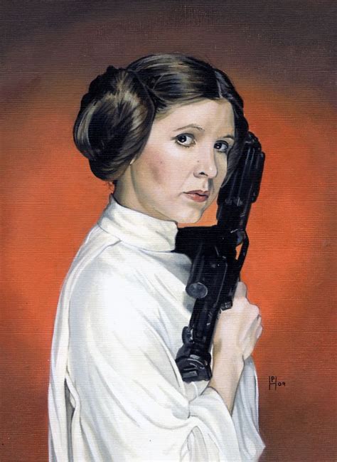 Star Wars Princess Leia By Paul Harper Star Wars Games Star Wars Art
