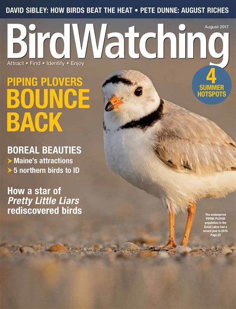 Bird Watching Magazine Indiana Audubon Society
