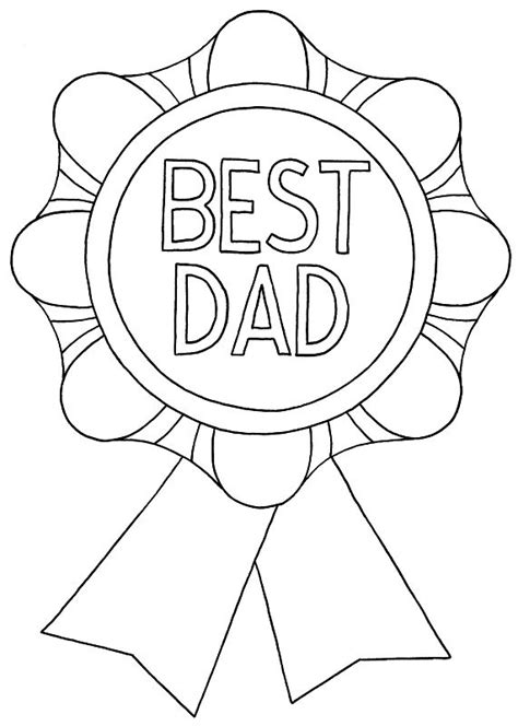 They can color them and show these to their papa. Fathers Day Coloring Page - coloring.rocks!