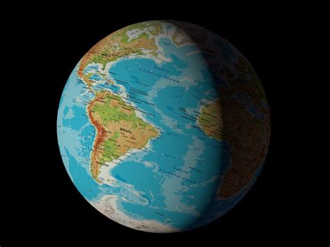 Animated World Map Free 3d Model Cgtrader