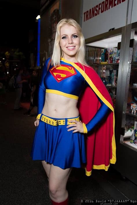 Genevieve Marie Supergirl Cosplay Hot Cosplay San Diego Comic Con