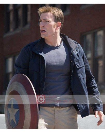 Buy Captain America Chris Evans Jacket Steve Rogers Jacket Captain