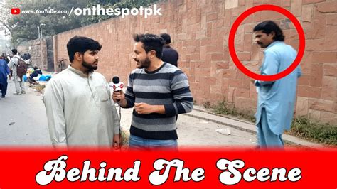 Funny Behind The Scenes First Time Facing Camera Umair Shafi On The Spot Youtube