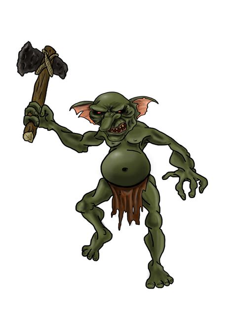 Art thou a preta, or a goblin, or the embodied. Goblin | One of a set of images created for a now ...
