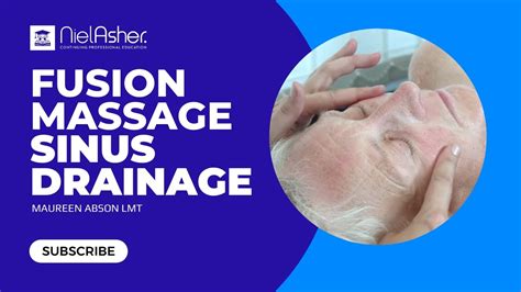 Sinus Drainage Massage How To Treat Sinus Pressure And Blockage Youtube