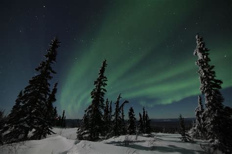 Aurora Borealis Northern Lights Fairbanks Alaska Iretina