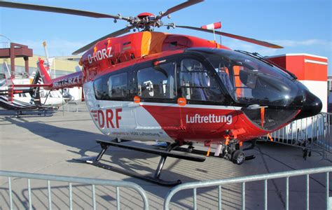 Eurocopter Ec 145 T2 Hubschrauber Der Drf Luftrettung