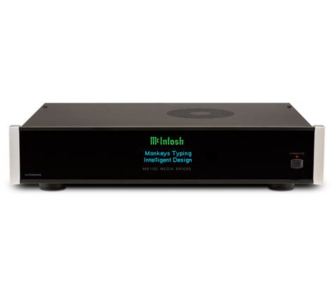 Mcintosh Media Bridge Mb100 Liptons Audio Video Unlimited
