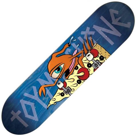 Toy Machine Skateboards Pizza Sect Skateboard Deck 775 Skateboards