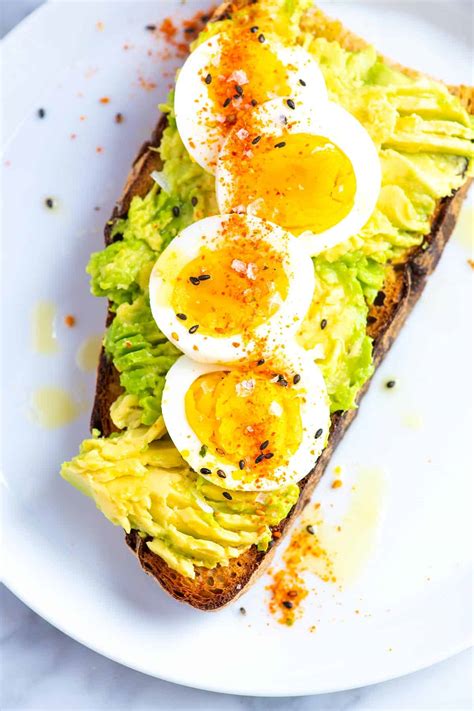 Below, you'll find my basic avocado toast recipe along with 5 fun & fancy variations. Smashed Avocado Toast with Egg