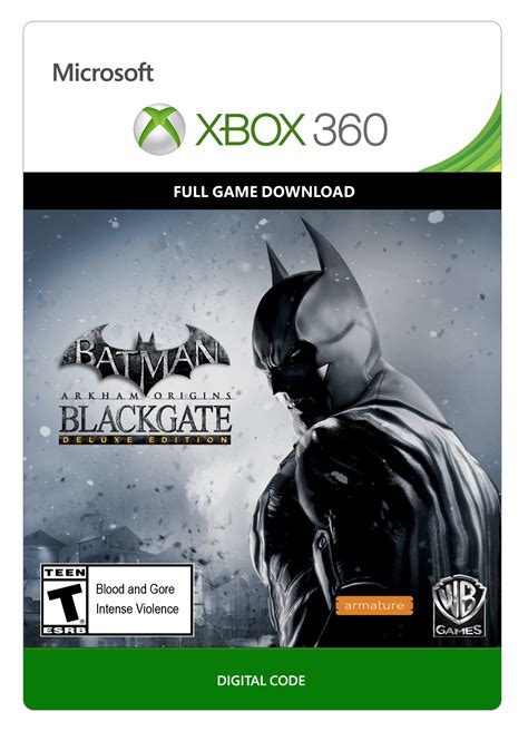 Arkham origins blackgate captures the genuine arkham. Batman: Arkham Origins Blackgate - Deluxe Edition - XBOX ...