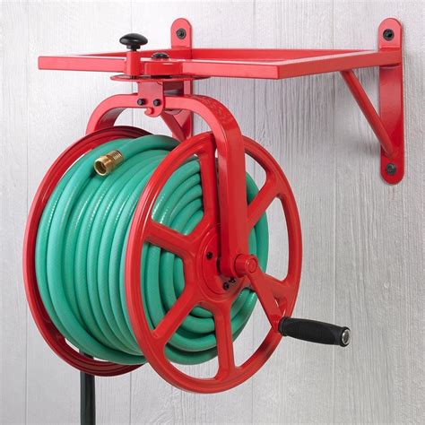 Liberty Garden Products 713 Revolution Multi Directional Garden Hose Reel Holds