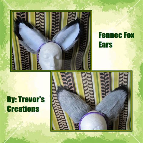 Grey Fox Ears By Trevorscreations On Deviantart