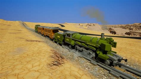 Мод Steam Passenger Train Brick Rigs Cityrails для Бриг Ригс