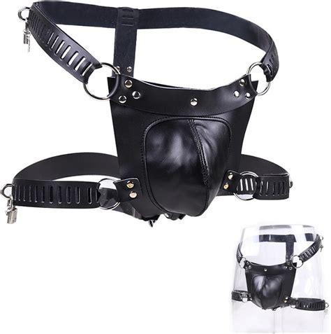 Chastity Belt For Man Male Chastity Thong Pants With Chasity Cage Adult