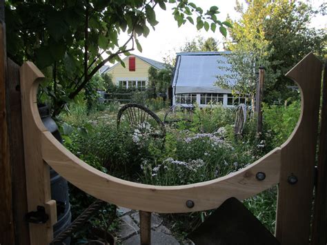 Montana Wildlife Gardener A Repurposed Garden Tool Garden Gate