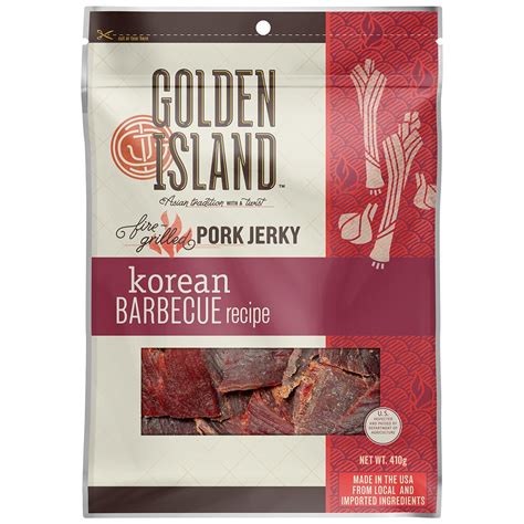 Golden Island Korean Barbecue Pork Jerky X G Costc