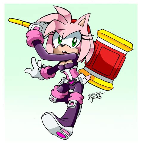 Amy In Rouges Sonic Heroes Outfit By Leatherruffian Amy Rose Amelia