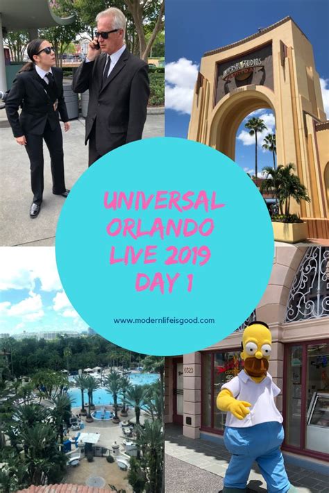 Universal Orlando Day 1 Orlando Live 2019 Modern Life Is Good Universal Orlando Universal
