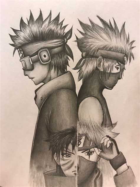 Cool Naruto Drawings Naruto Drawing Cool